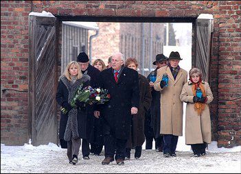 Wiceprezydent USA zwiedził były KL Auschwitz