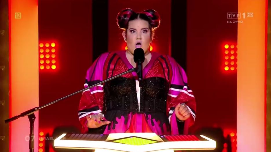 Wokalistka z Izraela zaprezentowała najciekawsze show