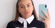 Oliwia Bieniuk wyprzedza trendy i już pozuje w hicie lata. Bluza z kołnierzykiem to marzenie wielu nastolatek