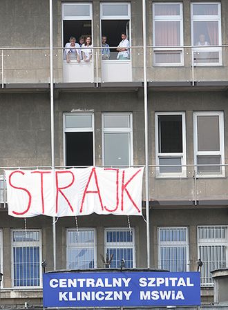 Pacjenci nie skarżą się na strajk