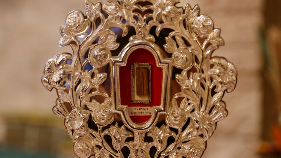 Fragment drewna ze żłóbka Jezusa powrócił do Betlejem