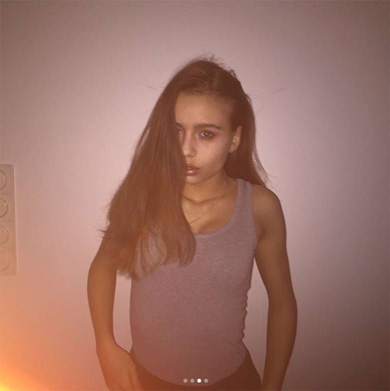 Oliwia Bieniuk jak Anna Przybylska