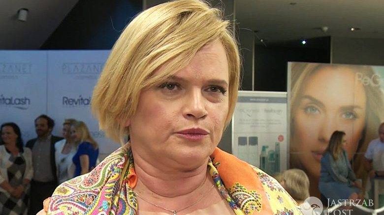 Katarzyna Figura płakała podczas wywiadu
