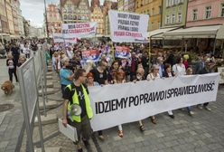 Marsz "po prawo i sprawiedliwość" dla Stachowiaka. Tłum skandował "mordercy"