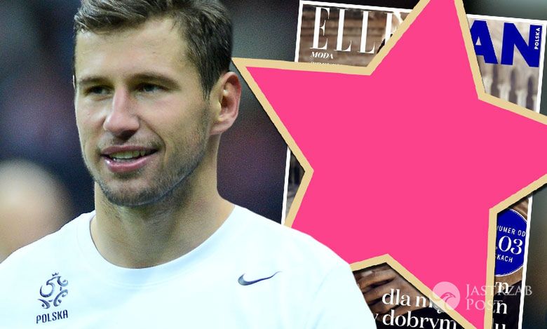 Grzegorz Krychowiak na okładce magazynu Elle Man