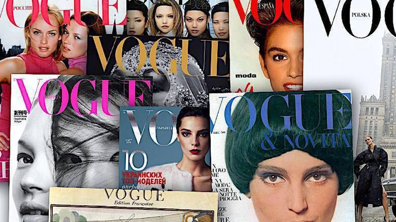 Vogue - pierwsze numery, okładki z całego świata