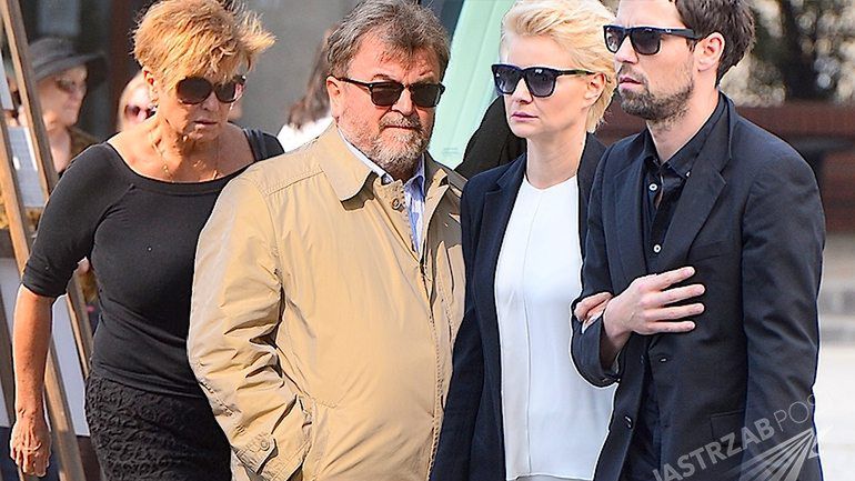 Pogrzeb Marcina Wrony. Gwiazdy na pogrzebie