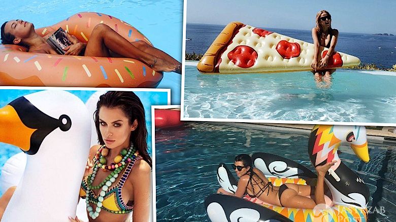 Dmuchane materace gwiazd