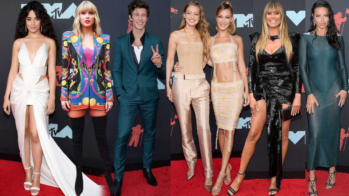 MTV VMA 2019 – kreacje gwiazd: Taylor Swift, Camila Cabello, Heidi Klum, Bella i Gigi Hadid