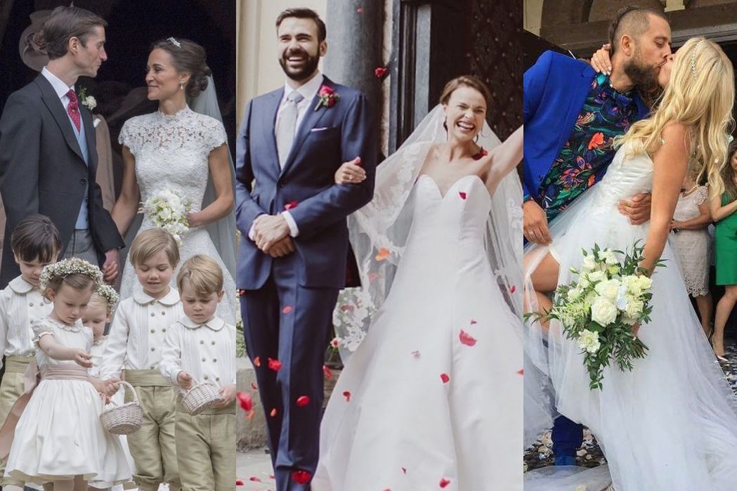 Najpiękniejsze śluby 2017 roku. Te gwiazdy powiedziały sobie sakramentalne "tak"
