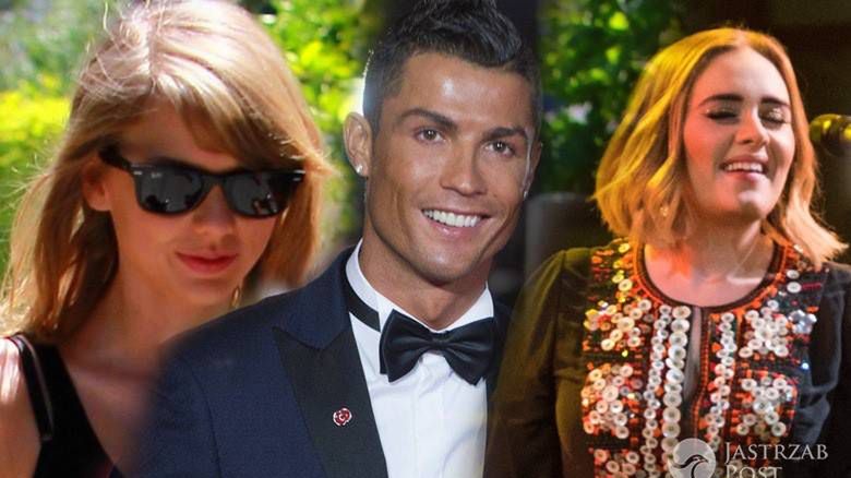 Lista 100 najbogatszych gwiazd według magazynu Forbes: Cristiano  Ronaldo, Adele, Taylor Swift