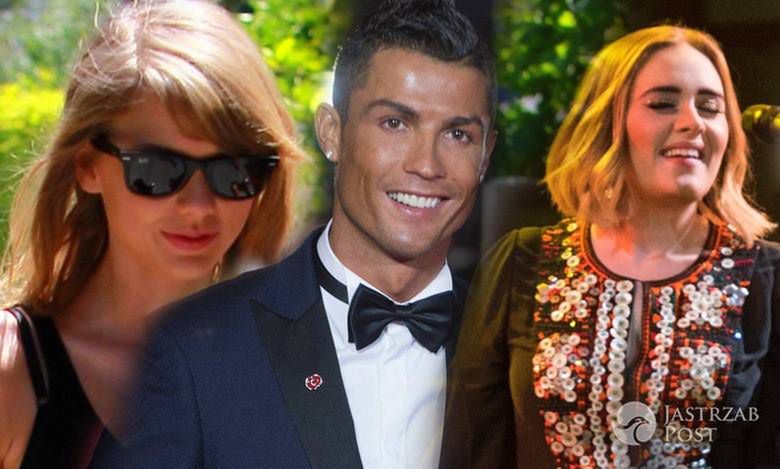 Lista 100 najbogatszych gwiazd według magazynu Forbes: Cristiano  Ronaldo, Adele, Taylor Swift