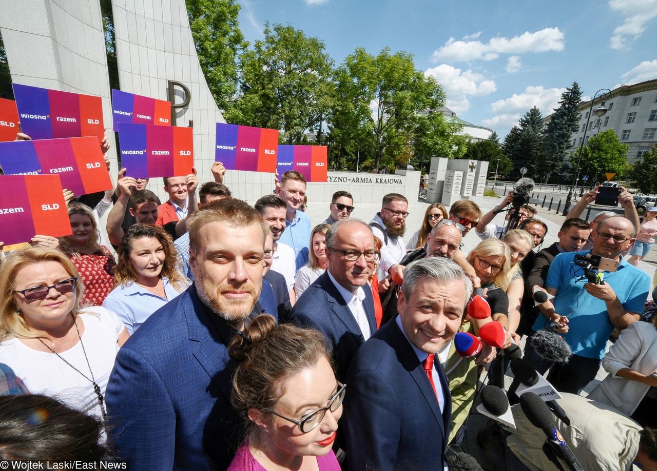 Chcą powołać drugi blok koalicyjny na lewicy. "Czarzasty z nas zakpił"