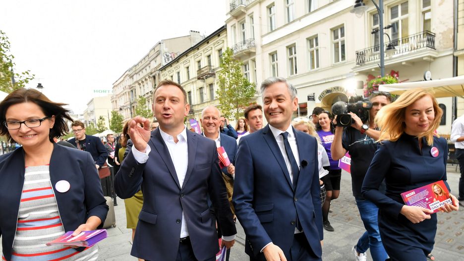 Tomasz Trela, Robert Biedroń, Hanna Gill-Piątek