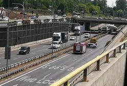 Wypadek w Katowicach. Tunel w stroną Katowic zamknięty