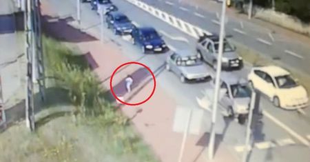 Matka pijana w domu, trzylatek biegał po okolicy
