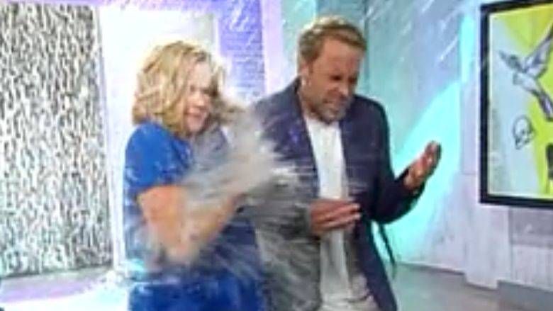 Monika Zamachowska i Łukasz Nowicki