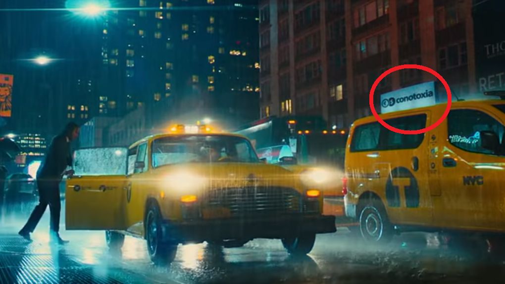 Logo marki Conotoxia należącej do Cinkciarz.pl możemy dostrzec w nowym kinowym hicie John Wick 3