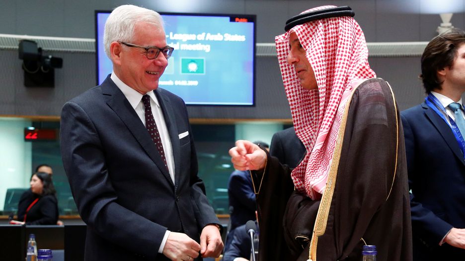 Szefowie dyplomacji Polski i Arabii Saudyjskiej spotkali się w Brukseli