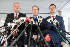 Andruszkiewicz chce postawić Tuska przed Trybunałem Stanu. "Szkodliwe i złodziejskie rządy"