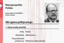 Wraca sprawa "politycznych aktów zgonu". Prokuratura wznowi śledztwo