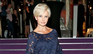 Joanna Racewicz cała w koronkach