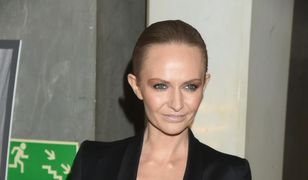 Katarzyna Stankiewicz prowokuje głębokim dekoltem. Wygląda zachwycająco