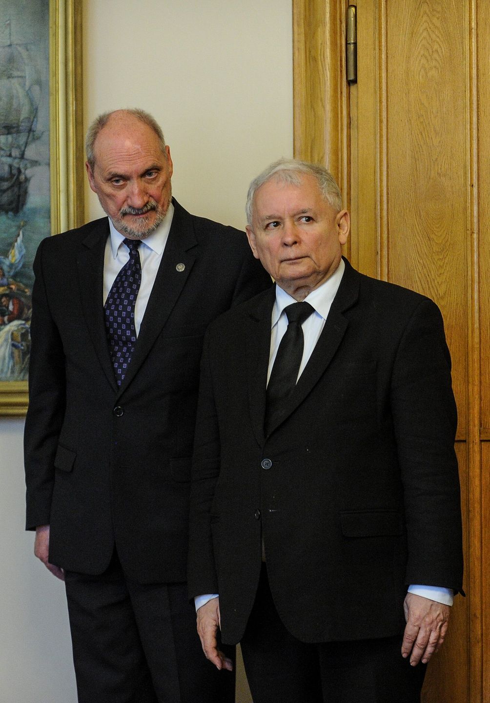 Antoni Macierewicz i Jarosław Kaczyński 