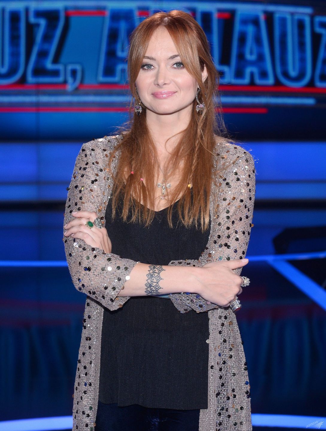 Ania Rusowicz na nagraniu programu Aplauz, Aplauz
(Fot. AKPA)