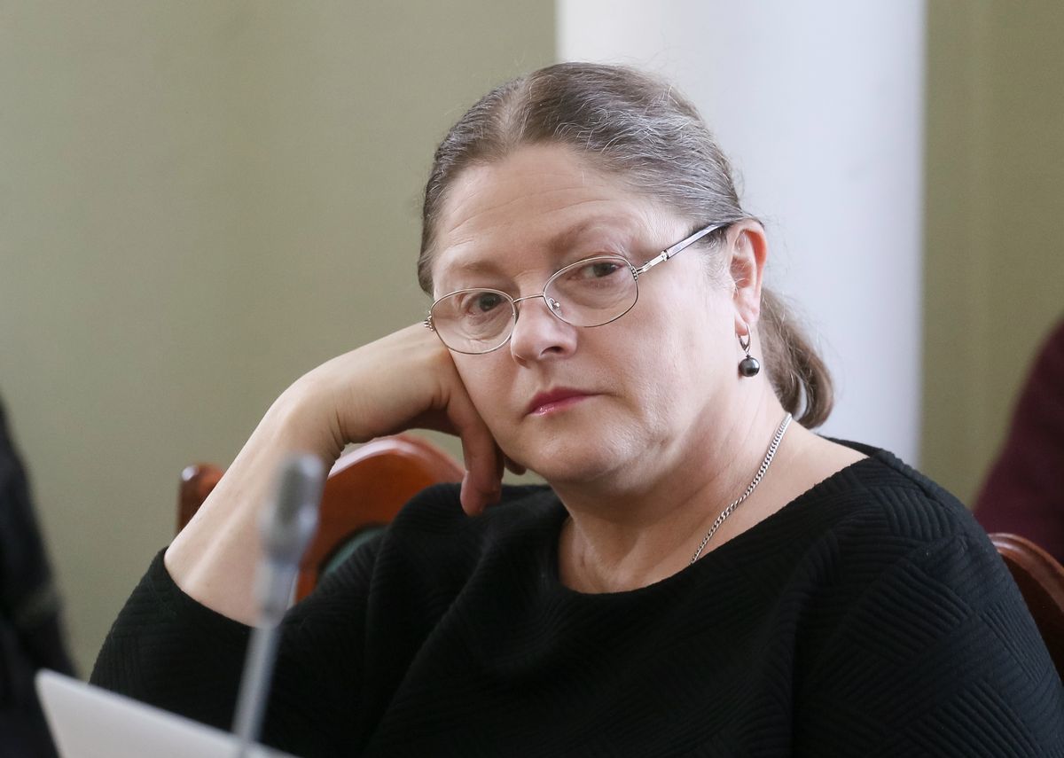 Krystyna Pawłowicz komentuje oblanie siedziby PiS farbą. "Jaka tu logika"