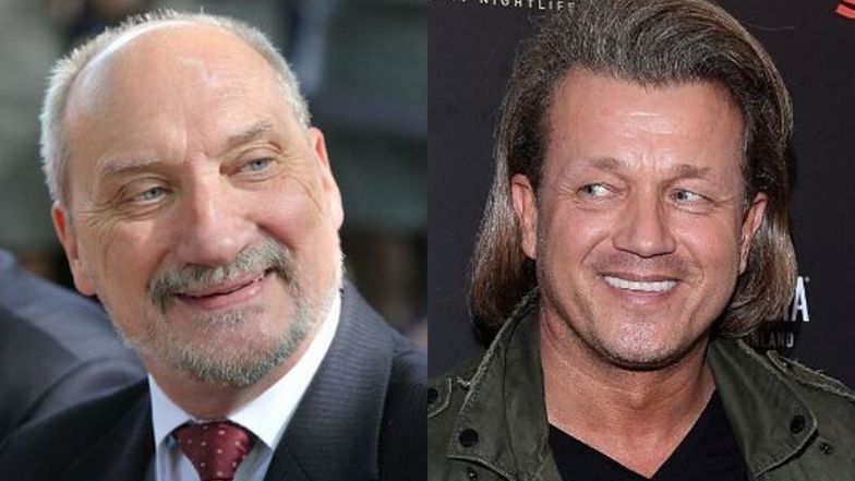 Jarosław Jakimowicz i Antoni Macierewicz wymieniają się uprzejmościami.