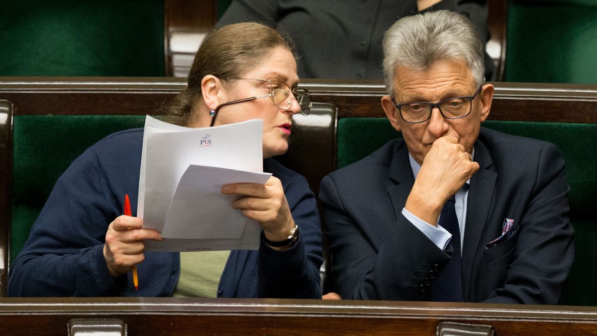 Krystyna Pawłowicz i Stanisław Piotrowicz mają trafić do Trybunału Konstytucyjnego. To intratna praca 