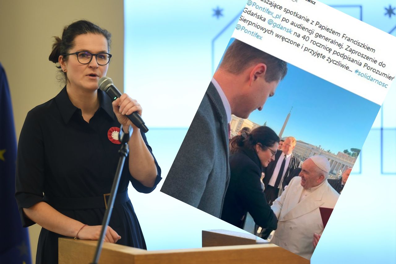 Watykan. Aleksandra Dulkiewicz spotkała się z papieżem. Franciszek z zaproszeniem do Gdańska 