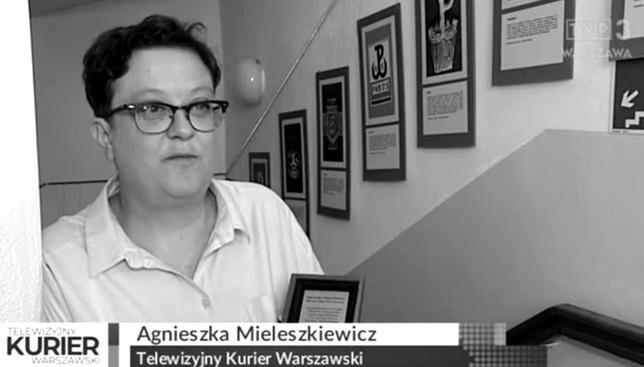 Nie żyje Agnieszka Mieleszkiewicz. Była dziennikarką TVP3