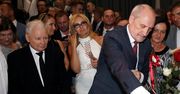 Jarosław Kaczyński świętował z Antonim Macierewiczem. Padło pytanie o dymisję szefa MON