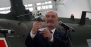Macierewicz obiecał śmigłowce polsko - ukraińskie. "Minister odleciał"