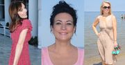 Agnieszka Włodarczyk w trzech stylizacjach, a Alicja Węgorzewska zaszalała z różem