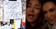 Kayah i Joanna Przetakiewicz razem na proteście. Szły ramię w ramię, skandując hasła w obronie kobiet