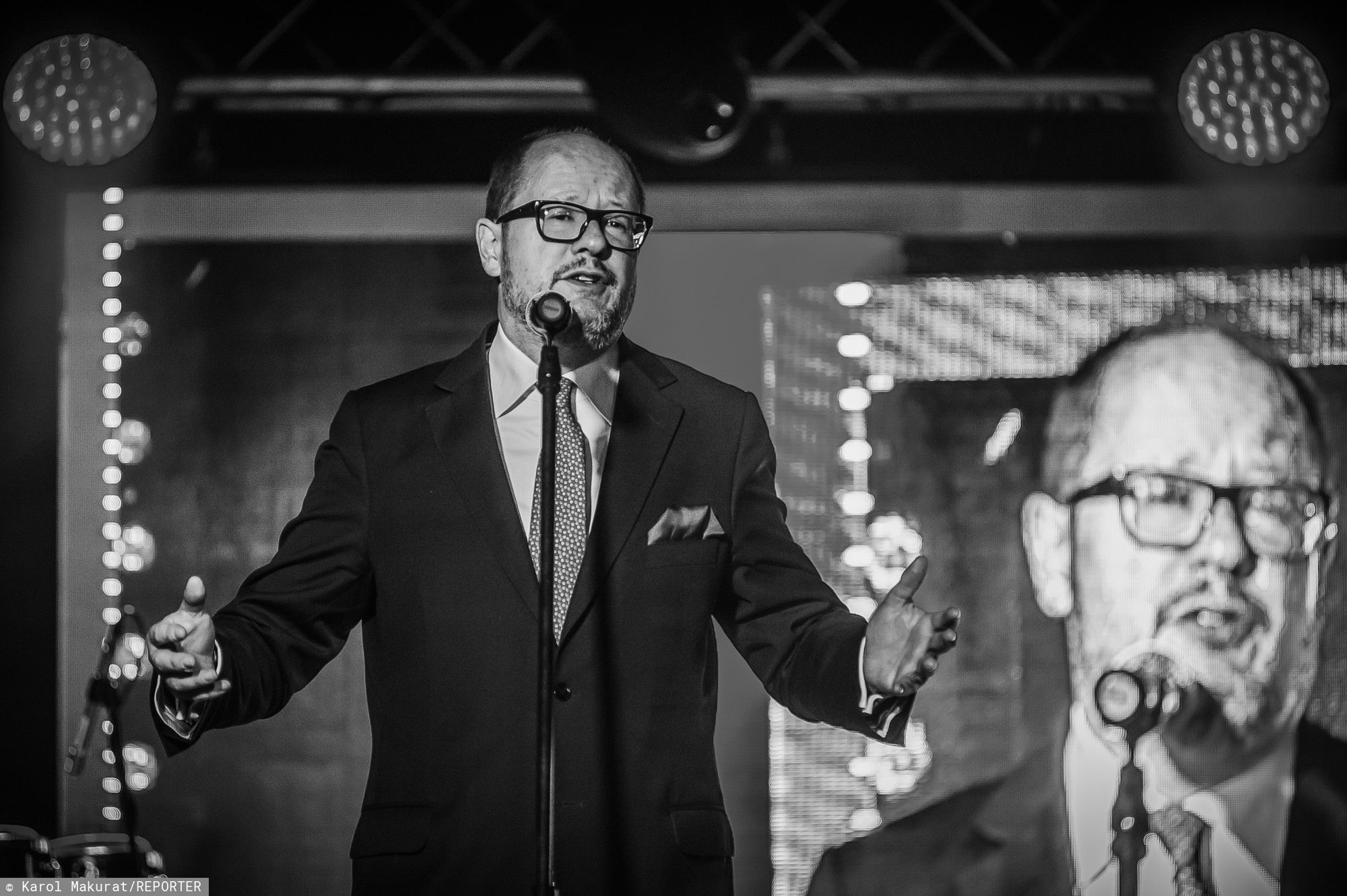 Paweł Adamowicz został śmiertelnie ugodzony nożem przez Stefana W. 14 stycznia 2018 r.