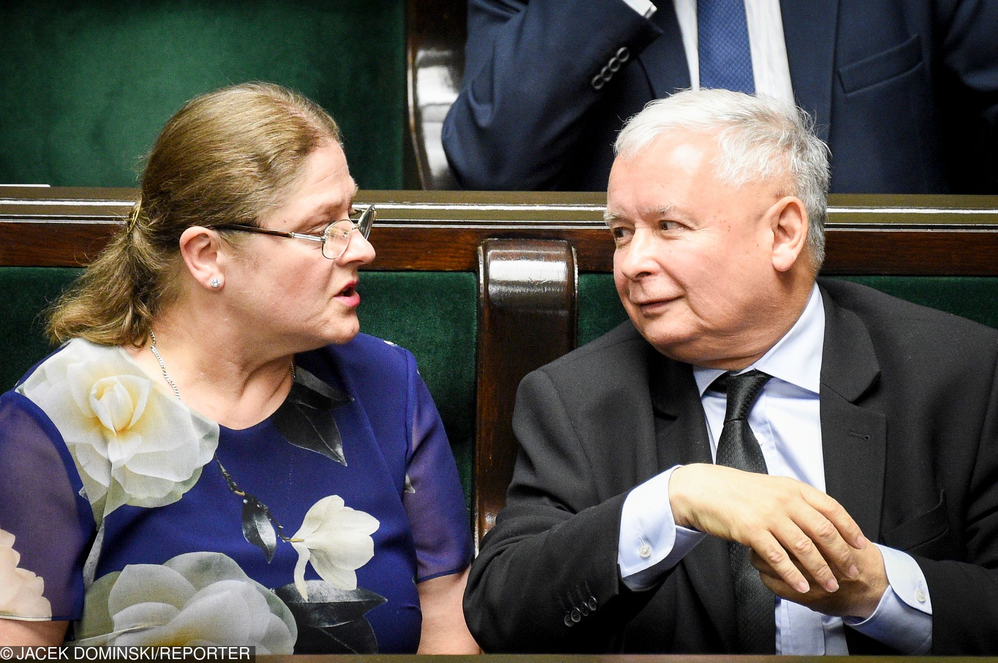 Krystyna Pawłowicz, Jarosław Kaczyński