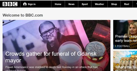 Pogrzeb Pawła Adamowicza. Media na świecie o tragedii w Gdańsku