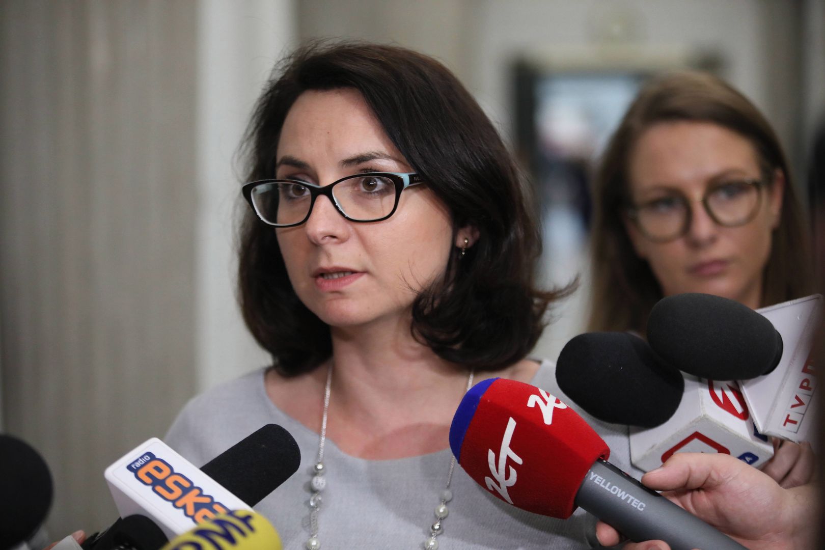 Od działaczy Nowoczesnej w Płocku dostało się przede wszystkim Kamili Gasiuk-Pihowicz