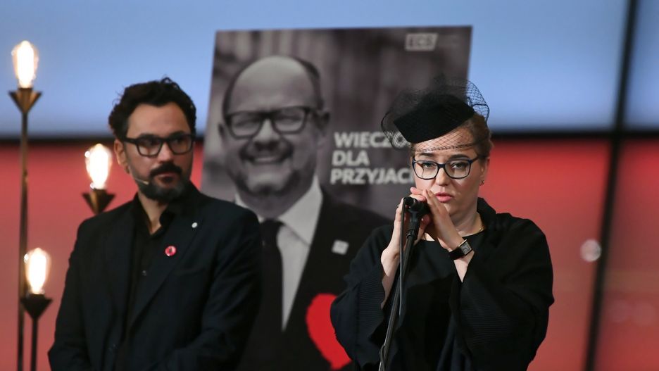 Magdalena Adamowicz w Europejskim Centrum Solidarności