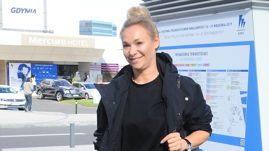 Sonia Bohosiewicz podczas Festiwalu Polskich Filmów Fabularnych w Gdyni 