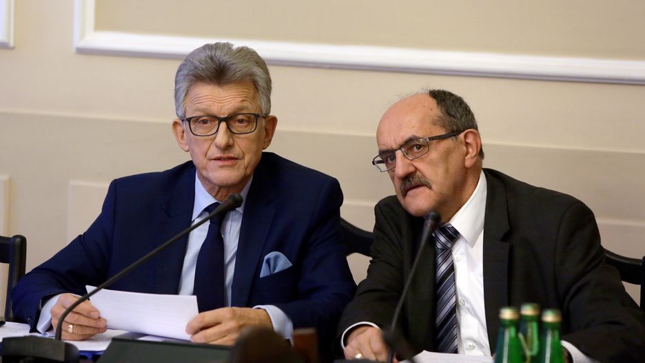 Stanisław Piotrowicz i Andrzej Matusiewicz