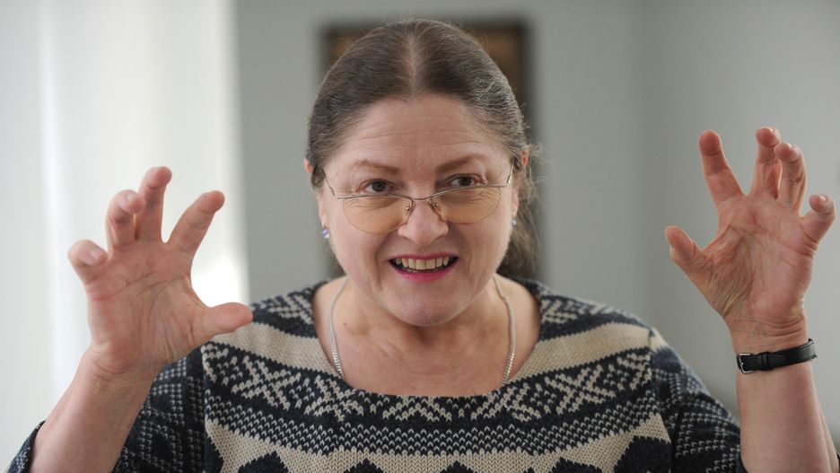 Krystyna Pawłowicz napisała na Twitterze, że będzie rozbierać "Pałac Kultury im. Józefa Stalina"