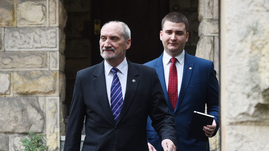 Antoni Macierewicz i Bartłomiej Misiewicz