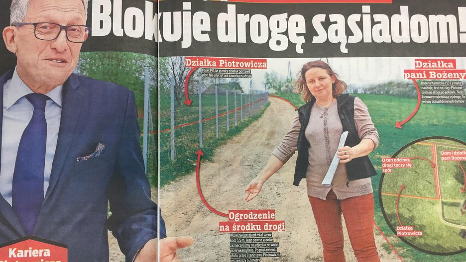 "Fakt" ujawnia problem sąsiadów z Piotrowiczem