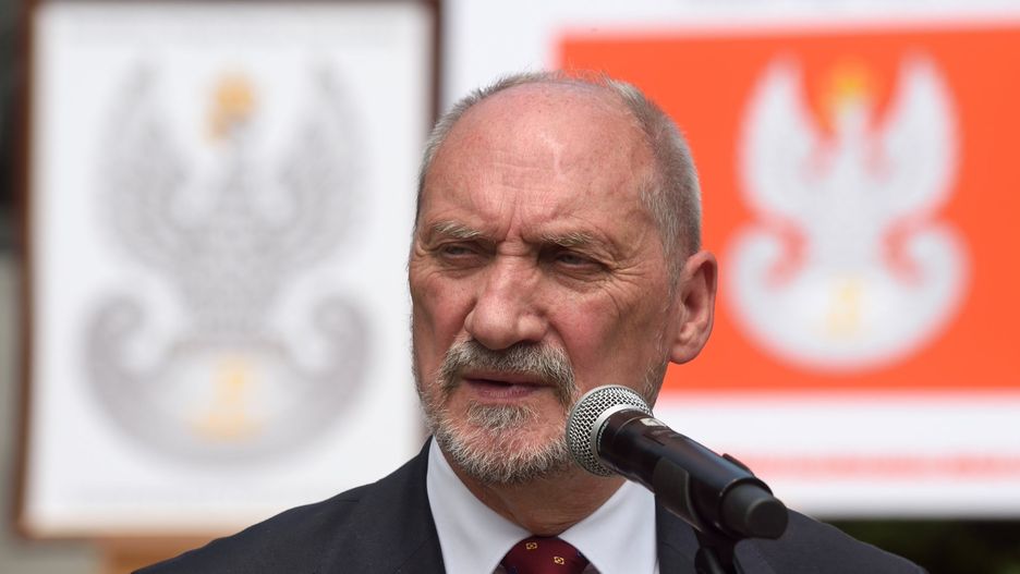 Minister Obrony Narodowej Antoni Macierewicz