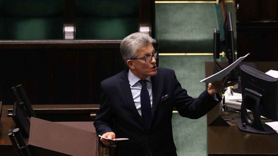 Stanisław Piotrowicz wypowiedział się w imieniu klubu PiS